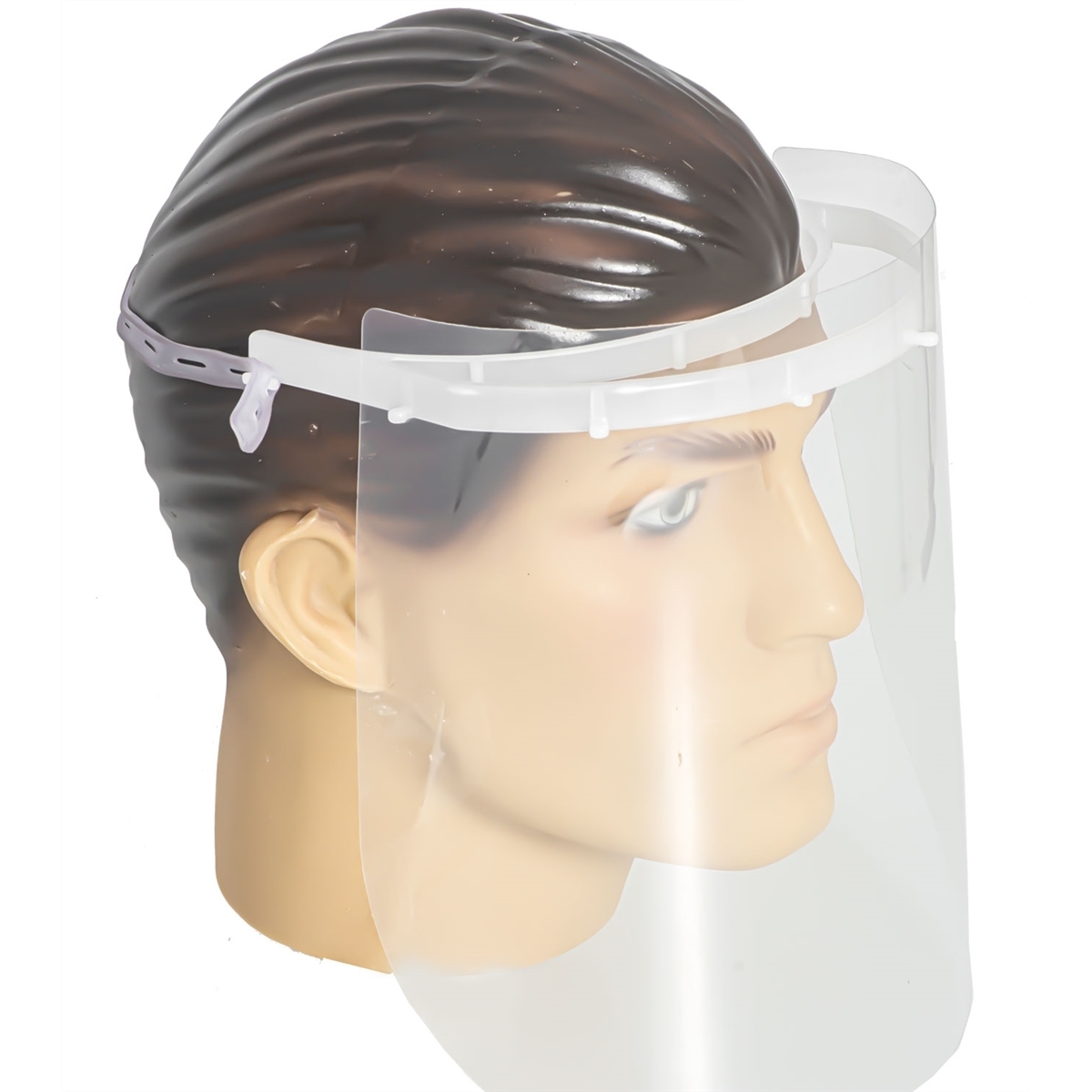 Protetor Facial Face Shield Tira De Regulagem Silicone El Stica