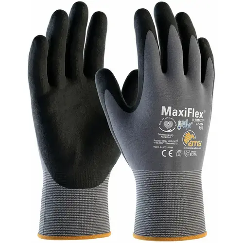 Luva de Segurança para Tato ATG MaxiFlex Ultimate Ad-Apt Código 82100 CA 51000