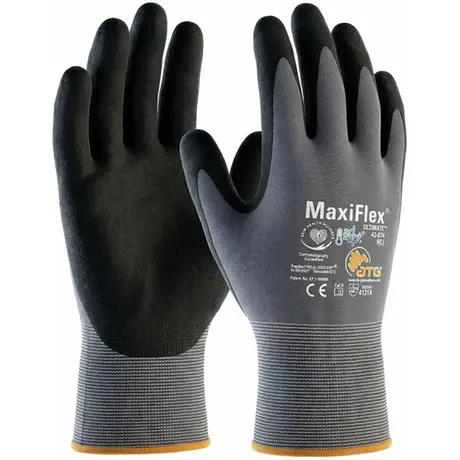imagem do produto Luva de Segurança para Tato ATG  MaxiFlex Ultimate Ad-Apt Código 82100 CA 51000