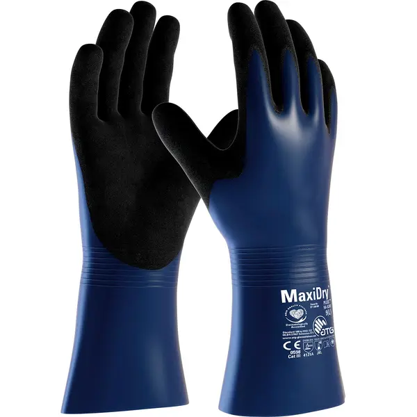 imagem do produto Luva Impermeável Atg MaxiDry Plus - Produtos Químicos  Perigosos Código 75000 CA 50995