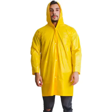 imagem do produto Capa de Chuva em PVC Maicol Amarela CA 28191