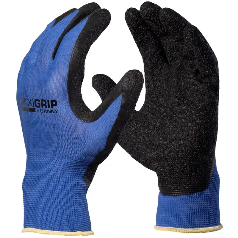 imagem do produto Luva de Nylon Com Latex Preta MaxiGrip PRO Danny DA-12700 Para Serviços Gerais CA 31323