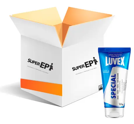 imagem do produto Luvex Especial Grupo 3 Creme para Pele bisnaga 100 grs CA 51279 - Caixa Com 10 ou 50 Unidades