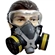 imagem do produto Máscara Contra Gases 1/4 Facial Alltec 2002 com 2 Filtros Inclusos CA 33596