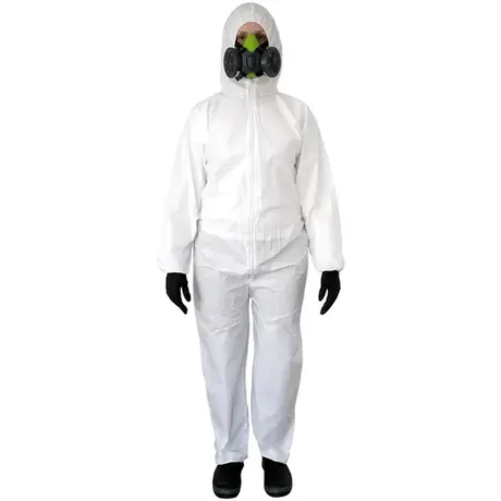 imagem do produto Macacão de Segurança Volk COVERTECH 100 Respirável Tipo 6 CA 39183