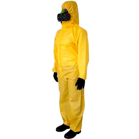 imagem do produto Macacão de Segurança Volk Covertech 300 Tipo 3, 4 e 6 CA Aprovado Para Agrotóxicos CA 39182