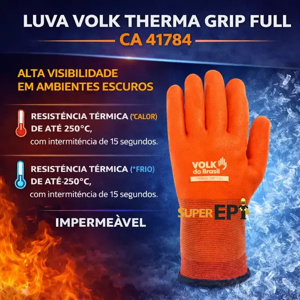 imagem do produto Luva Para Temperaturas Frias -35º Therma Grip Full CA 41784 imagem do produto Luva Para Temperaturas Frias -35º Therma Grip Full CA 41784
