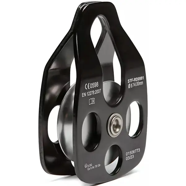 imagem do produto Polia Simples Unilateral Steelflex STF-RD0981 para Trabalhos em Altura