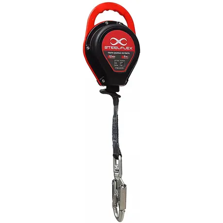 imagem do produto Trava-Quedas Retrátil Steelflex STF CQTQ0173 3,5 m – Segurança em Altura com Bloqueio Automático