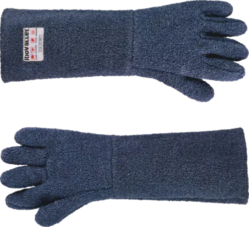 imagem do produto Luva Térmica em Grafatex Azul 5 dedos 45cm Rio Valley CA 37987