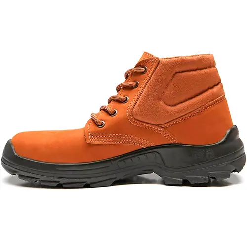 Bota Segurança Nobuck Fujiwara FHB Castor Bico Pvc CA43698 | Super EPI