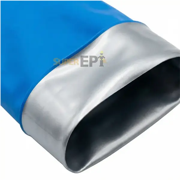 Luva Nitrisilver Danny Azul Forro Silver Antialérgica 43861