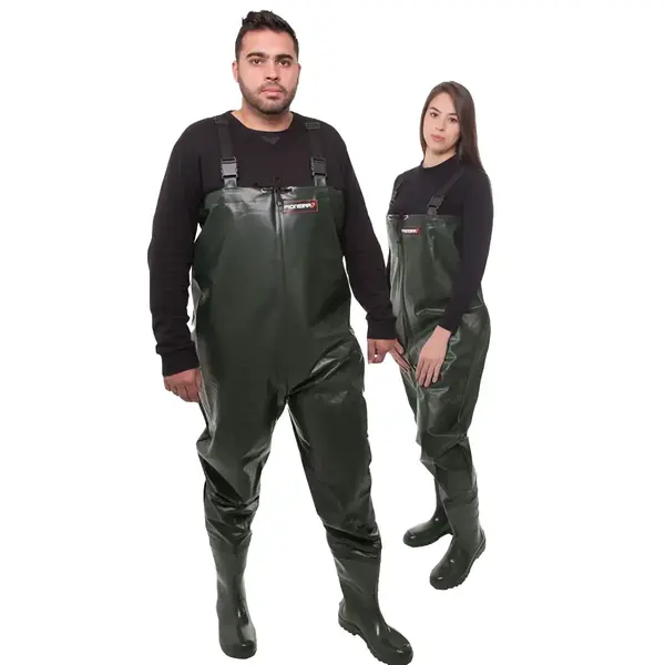 imagem do produto Macacão Para Saneamento Tipo Jardineira Pioneira Impermeável CA 52846