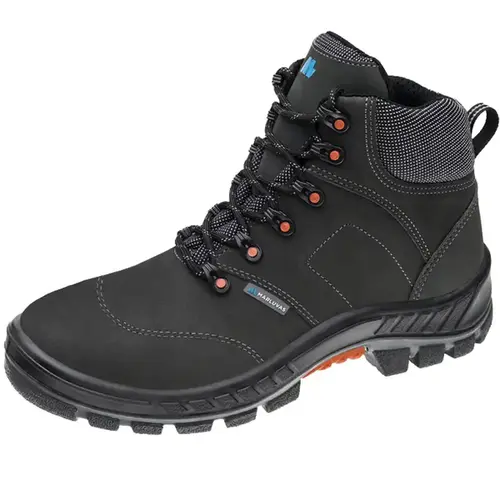 imagem do produto Bota de Segurança em Couro Nobuck Marluvas 75BPR26-CLI-CNG-BP Bico de Pvc Grafite CA 39251