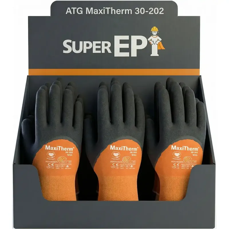 imagem do produto Luva Atg Maxitherm 31.000 Proteção Térmica Até 250º CA 50979 Caixa Atacado