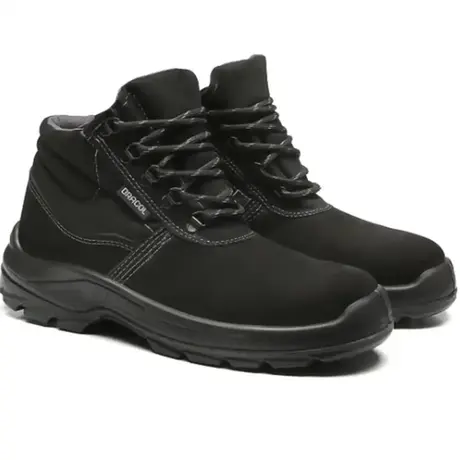 imagem do produto Bota de Segurança Nobuck Bracol Linha BAF Cor Preta Com Bico de Pvc CA 40872 imagem do produto Bota de Segurança Nobuck Bracol Linha BAF Cor Preta Com Bico de Pvc CA 40872