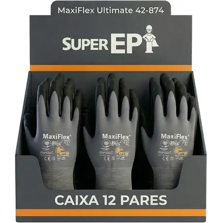 imagem do produto Luva  Maxiflex Ultimate Atg 82.100 CA 51000  Caixa Com 12 Pares