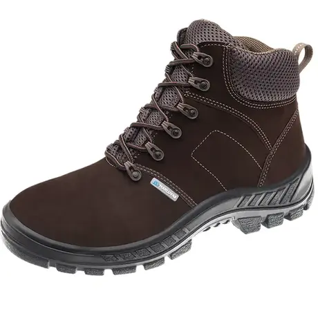 imagem do produto Bota de Segurança em Couro Nobuck Marrom Marluvas 50B26-BP-NUB Com Bico de PVC CA 45611