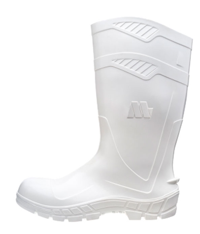 Ca bota de borracha branca clearance
