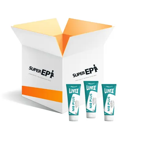 imagem do produto Creme Protetor Biológico Luvex MB Ação Bacteriostática CA 51375 - Caixa Master 60 Unidades