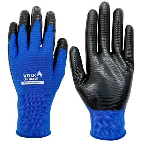 imagem do produto Luva de Segurança Nitril Wave Smart Volk Com Banho Nitrílico CA 46803