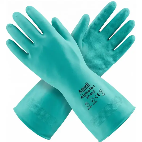 Luva de Segurança Nitrílica Ansell Alphatec 37-300 CA 44299