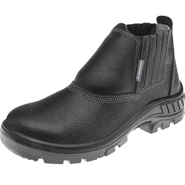 imagem do produto Bota de Segurança Marluvas 95B19-BP Vertentes Em Couro Com Biqueira Plástica CA 41419
