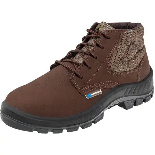 imagem do produto Bota de Segurança Eletricista Nobuck Marluvas 50B26-CB-BP-ILHP Hidrofugado e Bico de PVC CA 13808