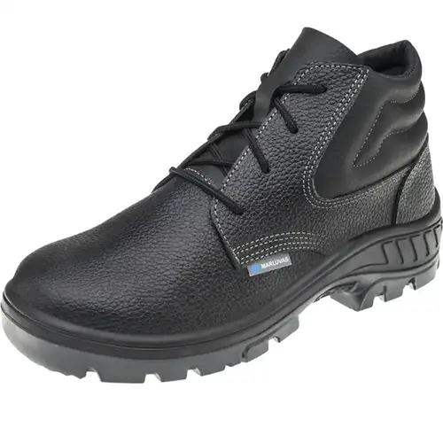 imagem do produto Bota de Segurança de Amarrar Marluvas 95B22-BP Vertentes Em Couro Com Biqueira Plástica CA 41423