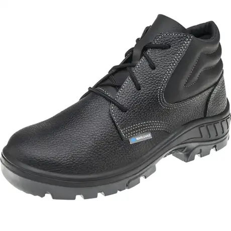 imagem do produto Bota de Segurança de Amarrar Marluvas 95B22-BP Vertentes Em Couro Com Biqueira Plástica CA 41423
