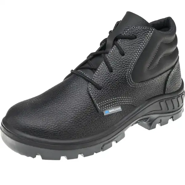 imagem do produto Bota de Segurança de Amarrar Marluvas 95B22-BP Vertentes Em Couro Com Biqueira Plástica CA 41423