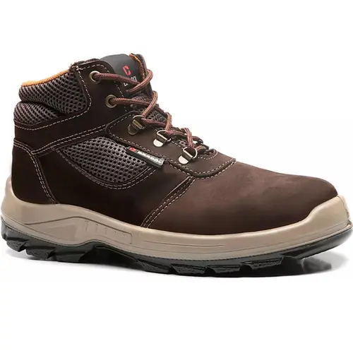 imagem do produto Bota de Segurança Denver Pro Bracol 4031DENN4400LL Marrom Café Em Vaqueta Nobuck Bico de Pvc CA  40872