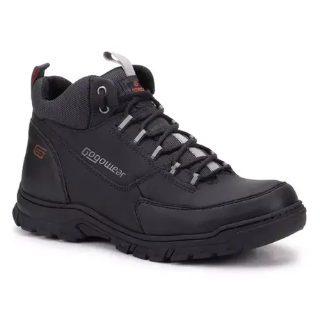 imagem do produto Bota de Segurança Gogowear Strong 100% Couro Preto Solado Emborrachado CA 43770