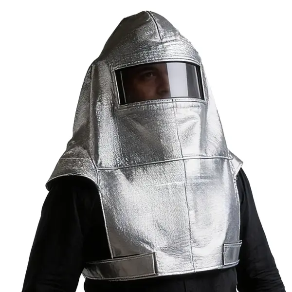 imagem do produto Capuz Aluminizado ThermFire 022 até 1400°C com Visor Fixo | CA 47015