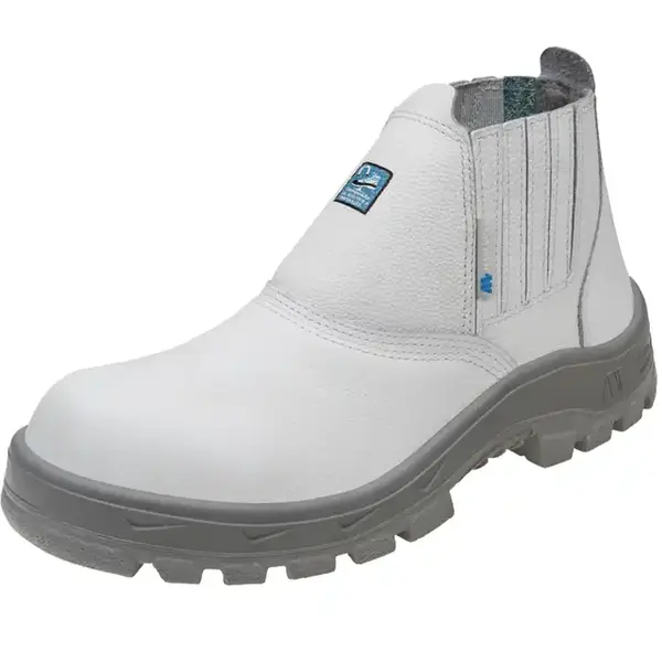 imagem do produto Bota de Segurança em Elástico Branca Marluvas 50B19-A Com Bico de Aço CA 42672
