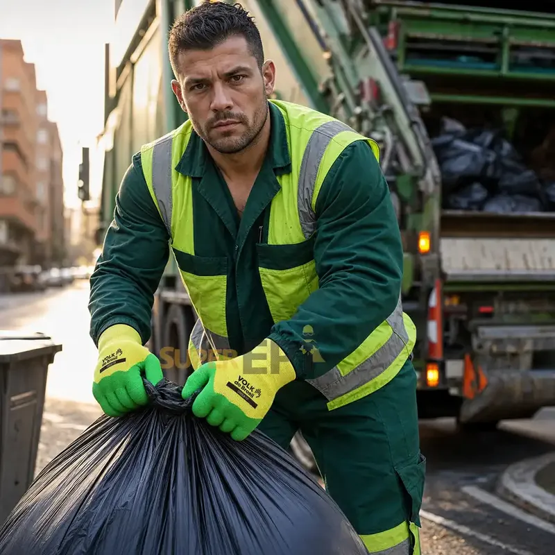 Luva de Segurança Green Fit Para Serviços Gerais CA 48461