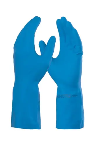 imagem do produto Luva Silver Latex Grip Azul Danny DA-360 Anti-Alérgica Forro Silver Antibacteriana CA 40730 - Tamanho XG