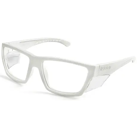 imagem do produto Óculos de Proteção Id Safety ID 105 Branco Tamanho 56 Permite Lentes Graduadas CA 48015