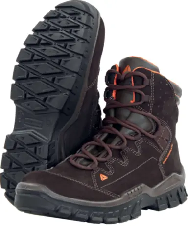 imagem do produto Bota de Segurança Nobuck Delta Plus RIO II OB SRC Marrom e Laranja Bico Pvc Resistente à Água CA 45485 imagem do produto Bota de Segurança Nobuck Delta Plus RIO II OB SRC Marrom e Laranja Bico Pvc Resistente à Água CA 45485
