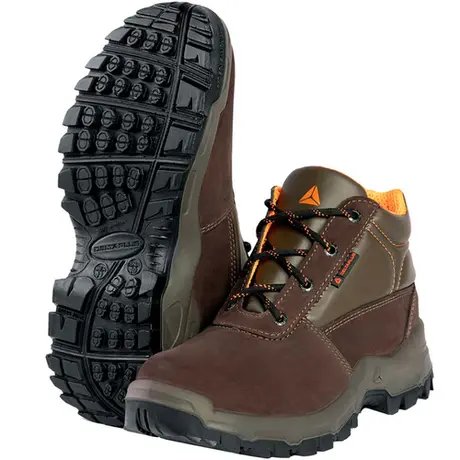 Bota Londrina SRA Air Flow em Couro Nobuck Delta Plus CA 45374