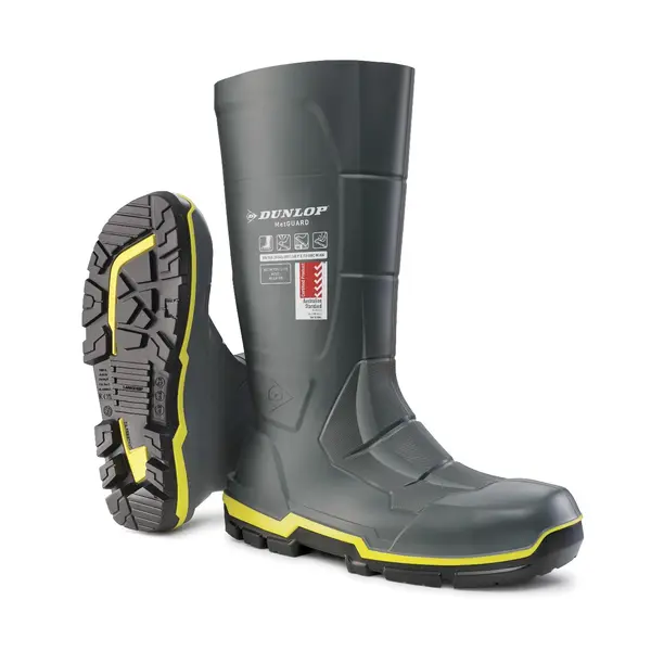 imagem do produto Bota de Segurança HexPro Impermeável Dunlop Acifort MetGUARD com Bico de Aço  CA 50664