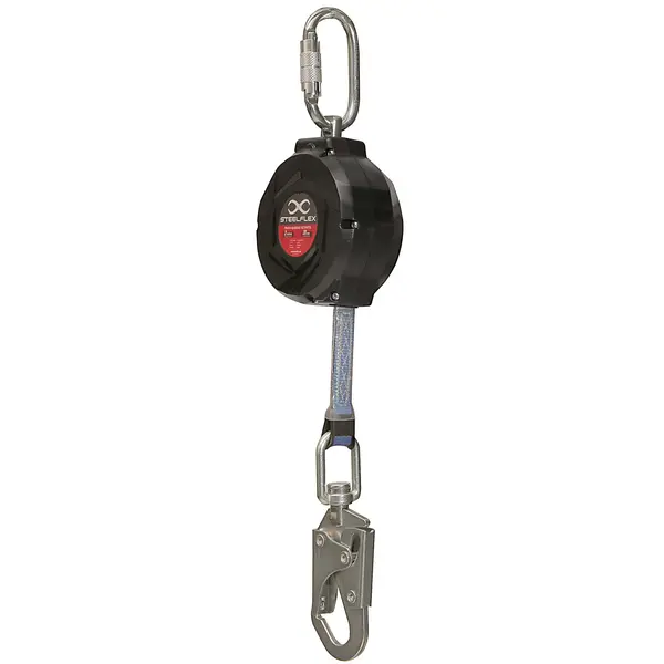 imagem do produto Trava-Quedas Retrátil Steelflex 3 Metros em Fita Dyneema 20MM Resistência à Tração e Desgaste Modelo STF CQTQ0173s