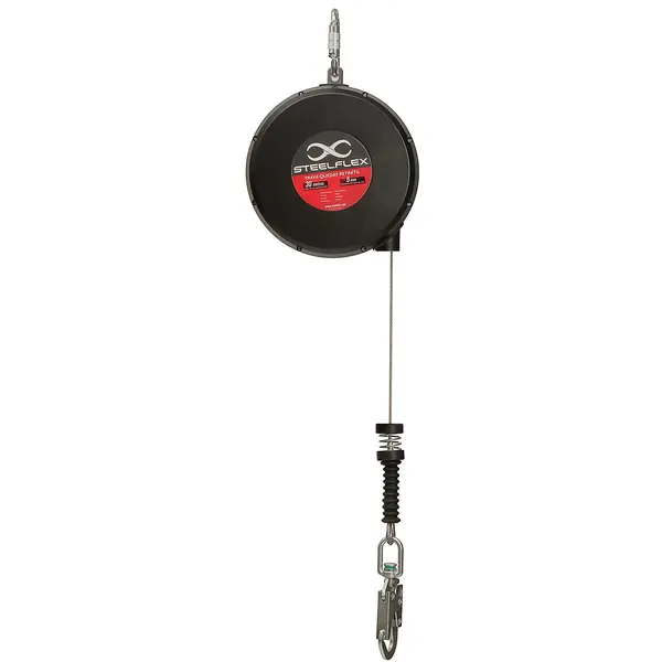 Trava Quedas Retrátil Steelflex Cabo de Aço Inox 30 METROS STF