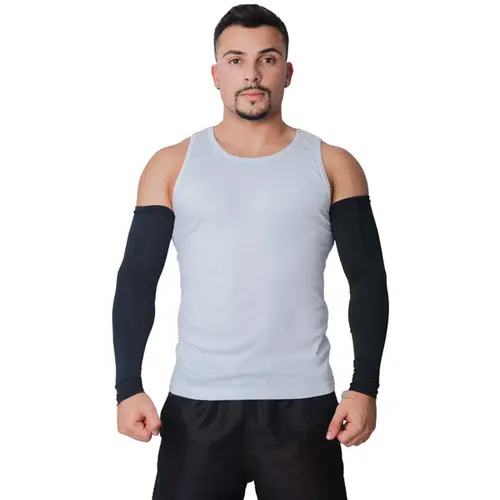 imagem do produto Mangote Para Proteção Solar UV50+ Preto Em Poliéster Ideal Para Atividades ao ar livre