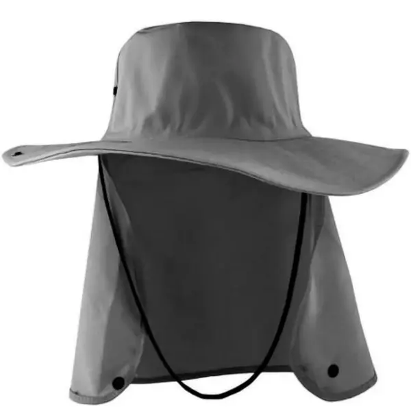 imagem do produto Chapéu Pescador Com Proteção na Nuca Com Proteção Uv Cor Cinza imagem do produto Chapéu Pescador Com Proteção na Nuca Com Proteção Uv Cor Cinza