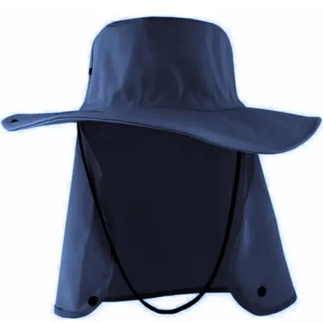 imagem do produto Chapéu Pescador Com Proteção na Nuca Com Proteção Uv Cor Azul Marinho