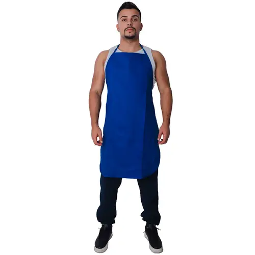 Avental Térmico Alta Temperatura Maicol Azul 90 x 60 Cm  Ideal para Fogões, Fornos e Respingos de óleo CA 43400