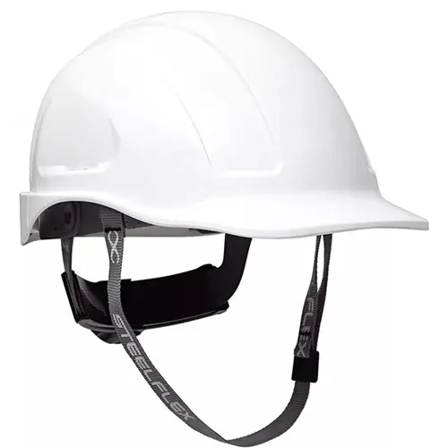 imagem do produto Capacete Steelflex Turtle Branco CPCT10601 com Aba Frontal, Suspensão, Catraca e Jugular Ca35983