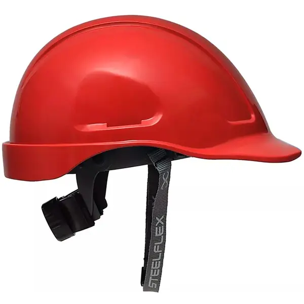 Capacete Steelflex Turtle Vermelho CPCT10701 com Aba Frontal
