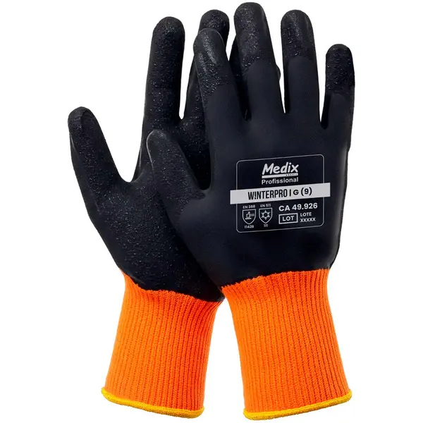 imagem do produto Luva de Segurança Winterpro Medix Para Baixa Temperatura Com Duplo Forro Impermeável CA 49.926